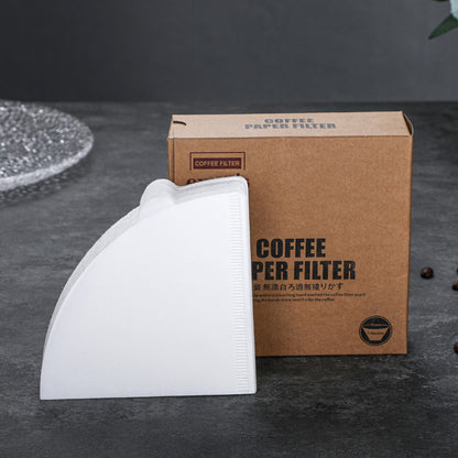 White wood pulp coffee filters （100-PACK）