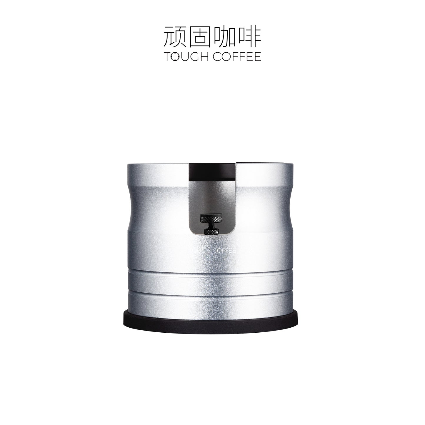 Coffee machine handle metal powder holder